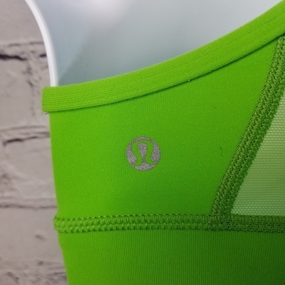 Lululemon power y apple green sports bra - Picture 3 of 6